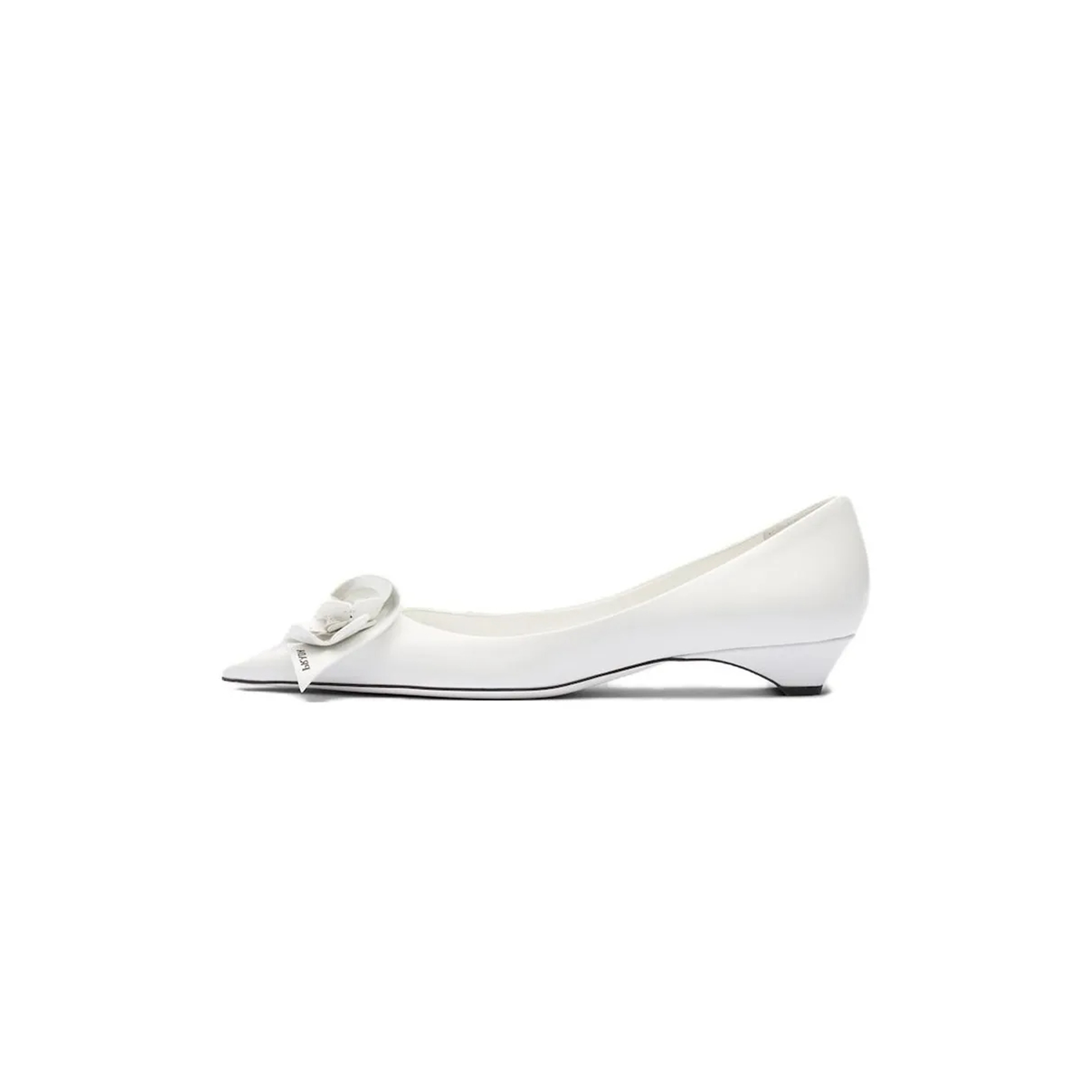 PRADA BRUSHED LEATHER PUMPS